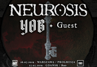 Neurosis w towarzystwie YOB przyjedzie do Warszawy i Gdańska