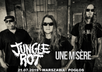 Jungle Rot i Une Misere na wspólnym koncercie w Polsce
