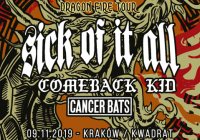 Sick Of It All wystąpi w Krakowie