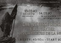 Die Weisse Rose zagrają z Vril Jager i Les Chausseurs De La Nuit w Warszawie