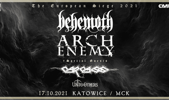 Behemoth, Arch Enemy, Carcass koncerty