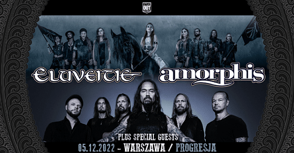 Eluveitie, Amorphis - Koncert, Warszawa 2022