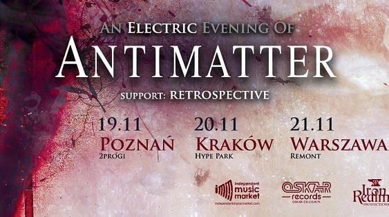 Antimatter, Retrospective - koncertty, Polska 2022