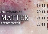 Antimatter – listopadowa trasa – dodatkowy koncert i nowa płyta