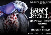 Napalm Death, Dropdead, Siberian Meat Grinder, Escuela Grind we Wrocławiu