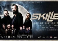 SKILLET, Like A Storm, Eva Under Fire w Gliwicach
