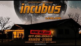 Incubus w Krakowie: Znamy support i nową lokalizację koncertu.