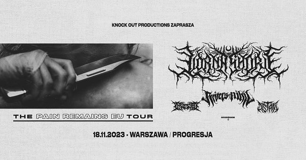 Lorna Shore, Rivers Of Nihil, Ingested i Distant - koncert, Warszawa, listopad 2023