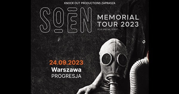 Soen - koncert Progresja, wrzesień 2023