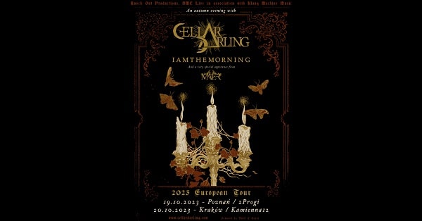 Cellar Darling, Iamthemorning, Maer - koncerty Polska, październik 2023