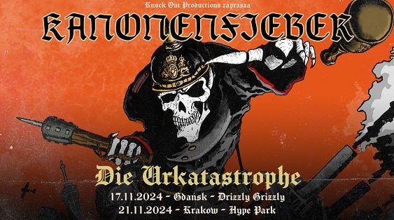 Kanonefieber - koncerty Polska, listopad 2024