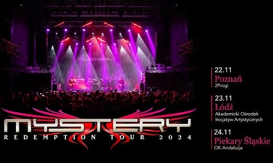 Mystery- koncerty Polska, Listopad 2024