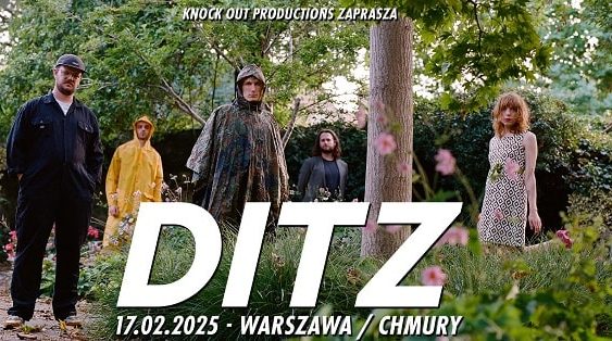 Ditz - koncert warszawa, luty 2024