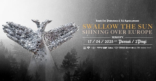 Swallow The Sun - koncert Polska, kwiecień 2025