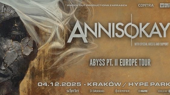 Annisokay - koncert Kraków, grudzień 2025
