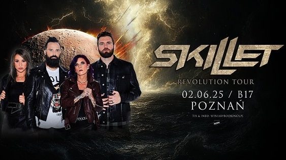 Skillet - koncert Poznań, czerwiec 2025