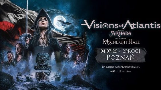 Visions Of Atlantis, Moonlight Haze - koncert Poznań, lipiec 2025