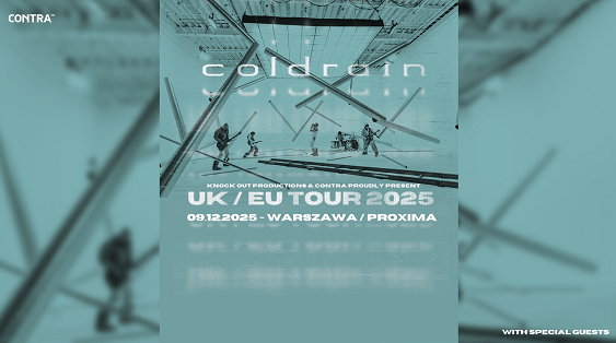 Coldrain - koncert Warszawa, grudzień 2025