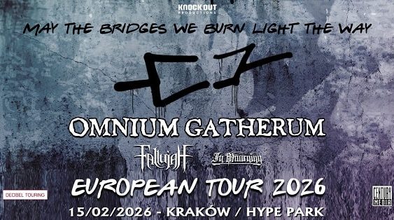 Omnium Gatherum, Fallujah, In Mourning - koncert Kraków, luty 2026