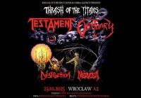 Nervosa zastępuje Goatwhore na europejskim odcinku trasy Thrash of the Titans!