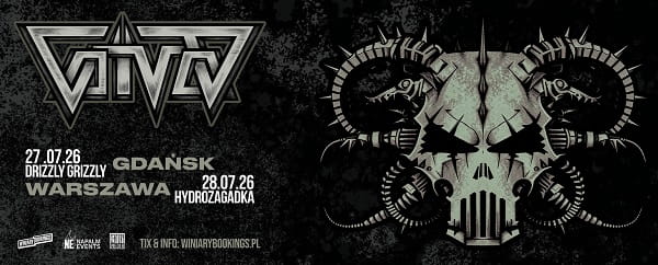 VOIVOD - koncerty Polska, lipiec 2026