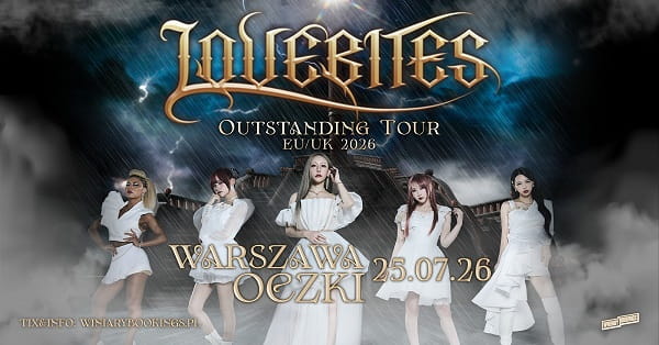 Lovebites - koncert Warszawa, lipiec 2026
