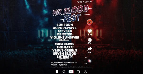 Nu_Blood Fest - Kraków, czerwiec 2026