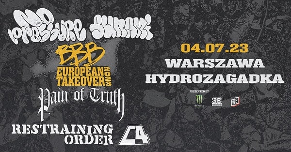 TRIPLE B TAKEOVER TOUR 2023 - Warszawa, lipies 2023