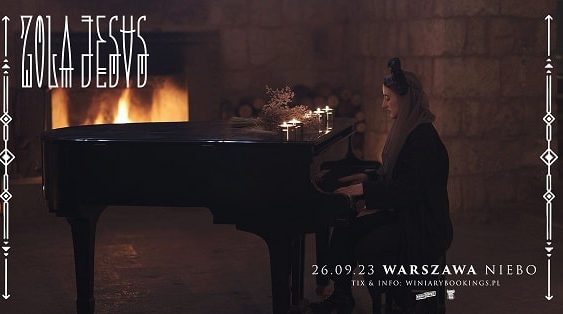 Zola Jesus - koncert Warszawa, wrzesień 2023