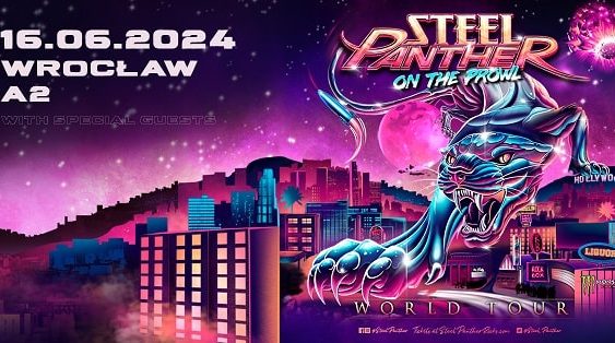 Steel Panther - koncert Wrocław 2024
