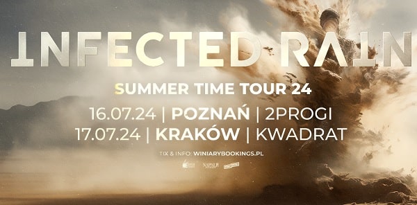 Infected Rain - koncerty Polska, lipiec 2024