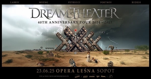 Dream Theater - koncert Polska, czerwiec 2025