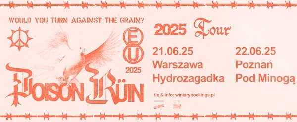 POISON RUIN - koncerty Polska, czerwiec 2025