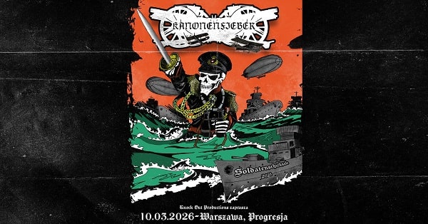 Kanonenfieber - koncert Warszawa, marzec 2025