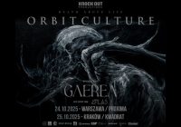 Orbit Culture zagrają dwukrotnie w Polsce w towarzystwie Gaerea i Atlas.