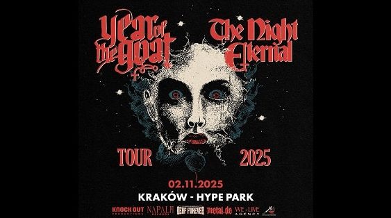 Year of The Goat, The Night Eternal - koncert Kraków, listopad 2025