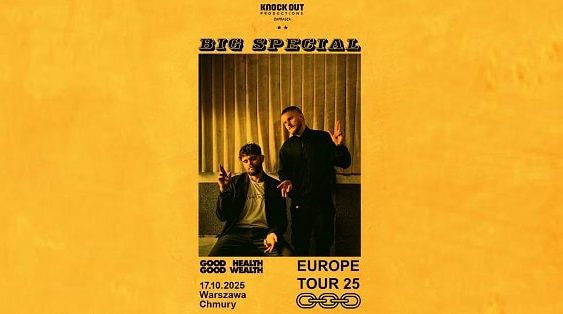 Big Special, Good Health, Good Wealth - koncert Warszawa, październik 2025