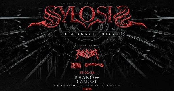 Sylosis, Revocation, Distant, Life Cycles - koncert Kraków, luty 2026