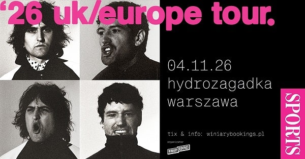 Sports - koncert Warszawa, listopad 2026
