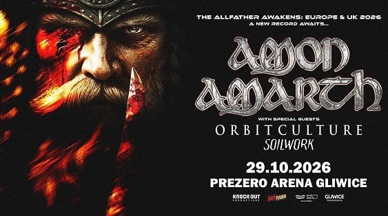 Amon Amarth, Orbit Culture, Soilwork - koncert Polska, październik 2026