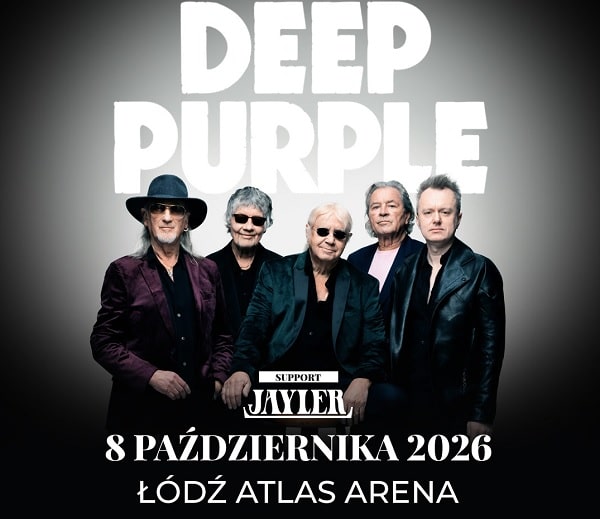 Deep Purple - koncert Łódź, październik 2026
