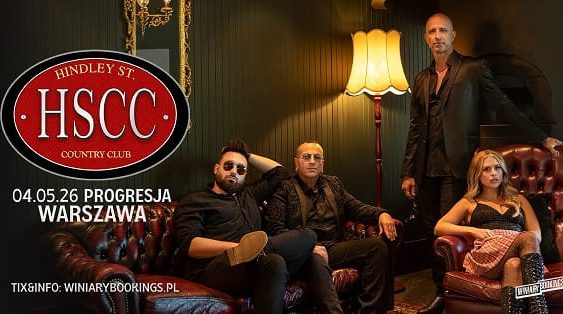 Hindley Street Country Club - koncert Warszawa, maj 2026