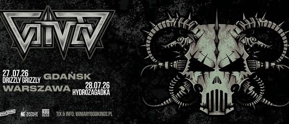 VOIVOD - koncerty Polska, lipiec 2026