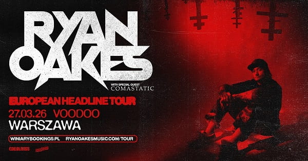 Ryan Oakes, Comastatic - koncert Warszawa, marzec 2026