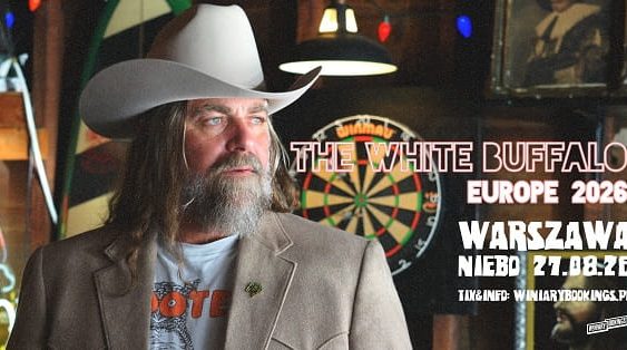 The White Buffalo - koncert Warszawa, sierpień 2026