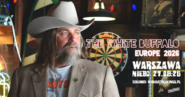 The White Buffalo - koncert Warszawa, sierpień 2026