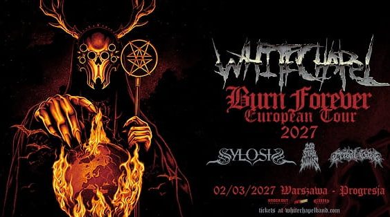 Wthiechapel, Sylosis, 200 Stab Wounds, Tribal Gaze - koncert Warszawa, marzec 2027