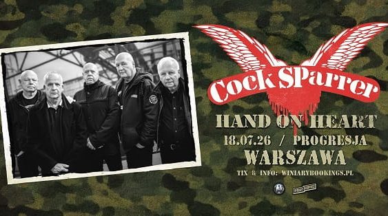 Cock Sparrer - koncert Warszawa, lipiec 2026