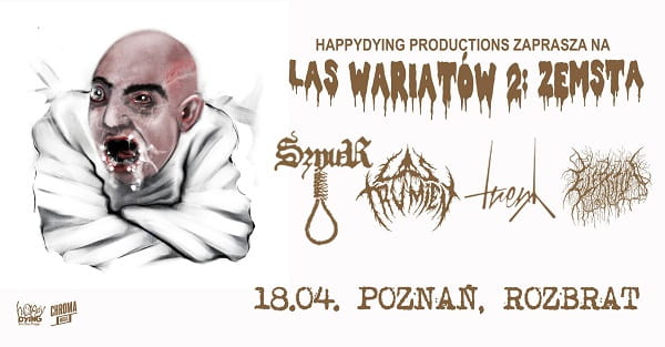 Sznur, Last Trumien, Treny, Elektrytuał - koncert Poznań, kwiecień 2026