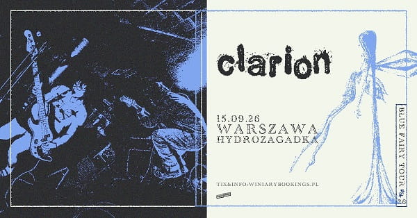 Clarion - koncert Warszawa, wrzesień 2026